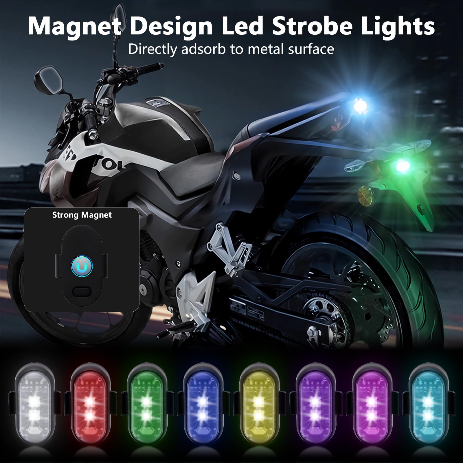 4 Luces Estroboscópicas LED co - Drone Strobe Light reseña y precio