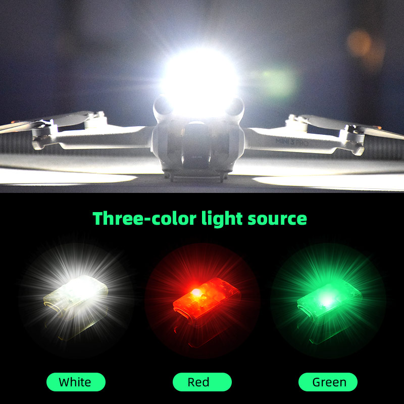 Mini luz estroboscópica para D - Drone Beacon Light reseña y precio