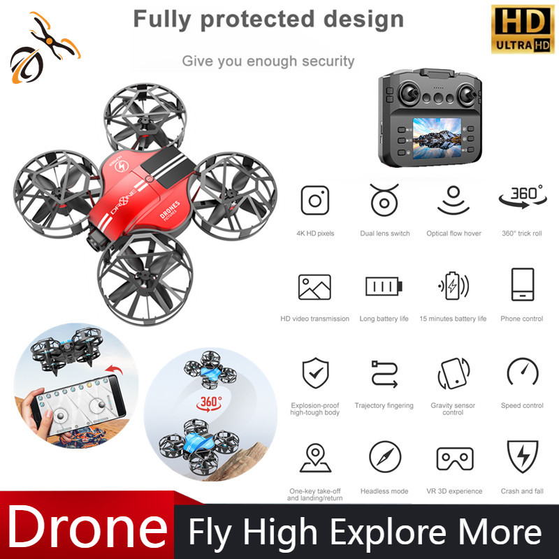 Nuevo Mini Drone 812PRO profes - Drone Controller Screen reseña y precio