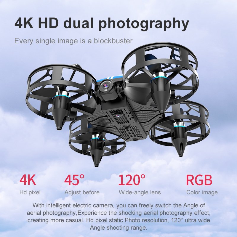 Nuevo Mini Drone 812PRO profes - Drone Controller Screen reseña y precio