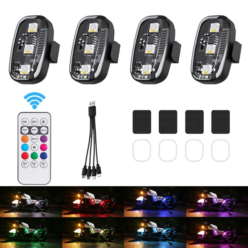 Luces Estroboscópicas LED RGB  - Drone Strobe Light reseña y precio