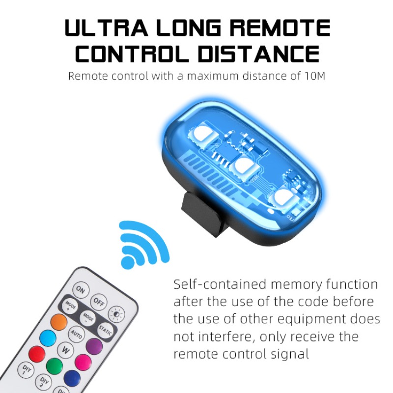 Luces Estroboscópicas LED RGB  - Drone Strobe Light reseña y precio